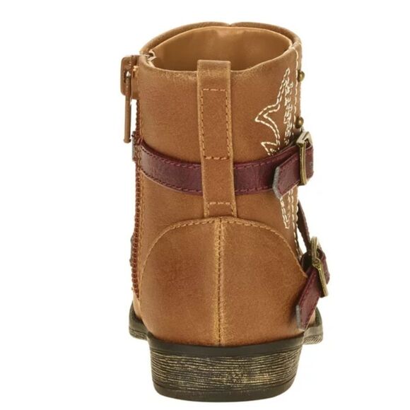 GARANIMAIS ROUND TOE ZIP CLOSURE ANKLE BABY BOOTIES - Picture 15 of 15